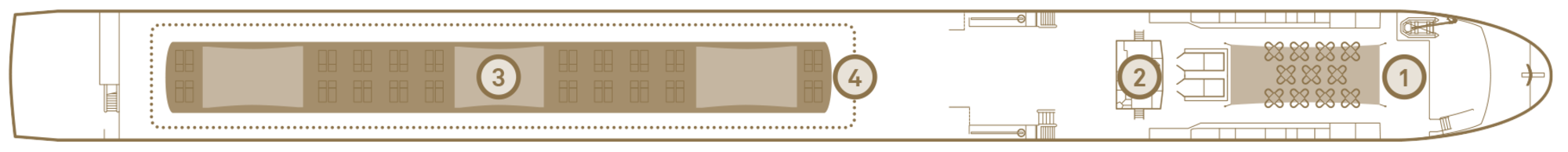 Sun Deck plan